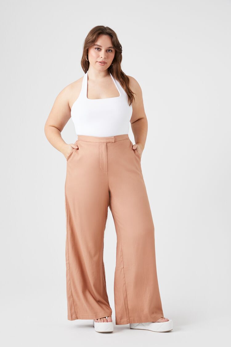 Yako - High-Waist Plain Wide-Leg Pants | YesStyle | Wide pants outfit,  Korean outfit street styles, Fashion trousers women