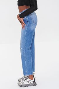 MEDIUM DENIM Distressed 90s-Fit Jeans, image 3