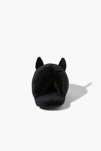 BLACK Plush Cat House Slippers, image 4