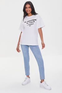WHITE/MULTI Do Everything In Love Graphic Tee, image 4