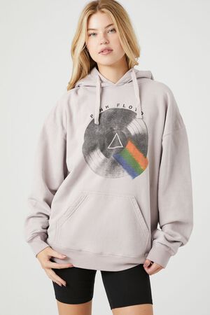 French Terry Pink Floyd Graphic Hoodie