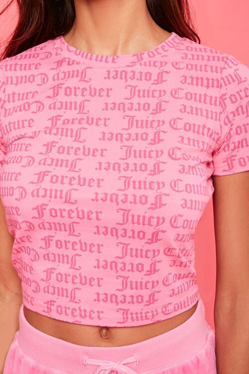 PINK/MULTI Juicy Couture Graphic Tee, image 5