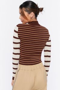 TOAST/MULTI Mock Neck Striped Sweater, image 3