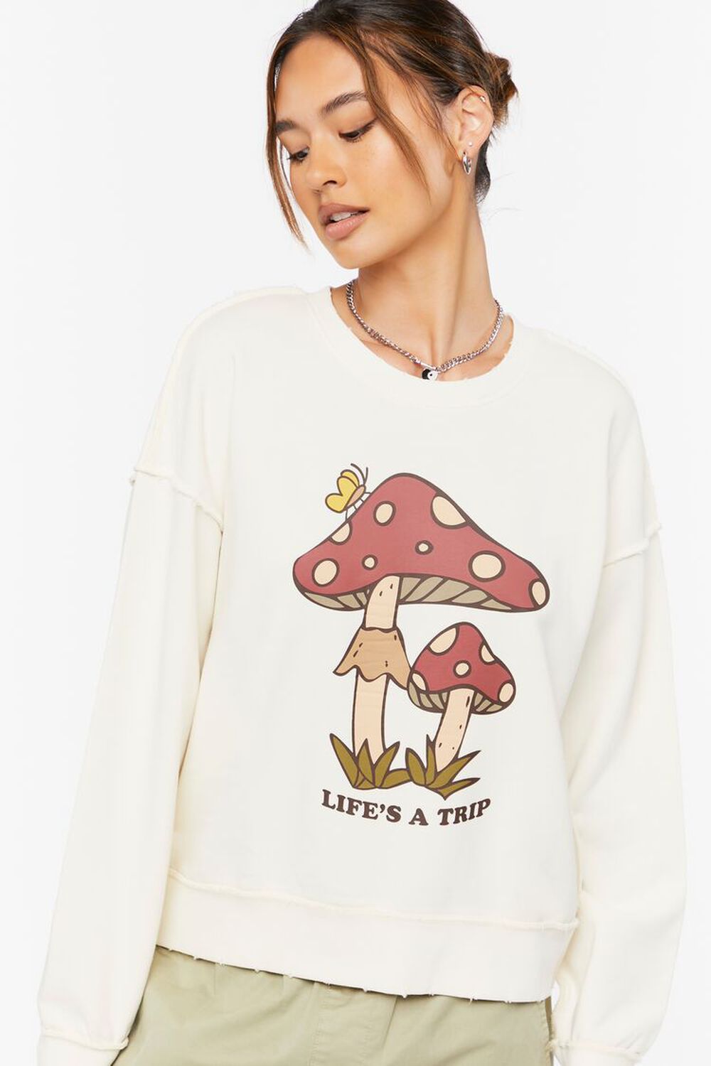 Life's A Trip Graphic Pullover, image 1