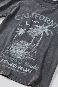 CHARCOAL California Graphic Mineral Wash Tee, image 3