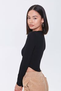 Cropped Henley Top, image 2