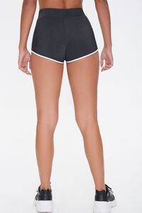 CHARCOAL/WHITE Active Dolphin Shorts, image 4