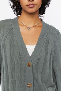 AGAVE Ribbed Cardigan Sweater, image 5