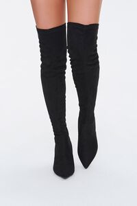 Faux Suede Over-the-Knee Boots, image 4