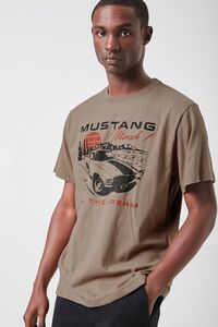 TAUPE/MULTI Mustang Mach 1 Graphic Tee, image 1
