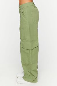 OLIVE Zipper-Pocket Cargo Pants, image 3