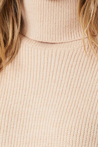 Ribbed Knit Turtleneck Sweater, image 5