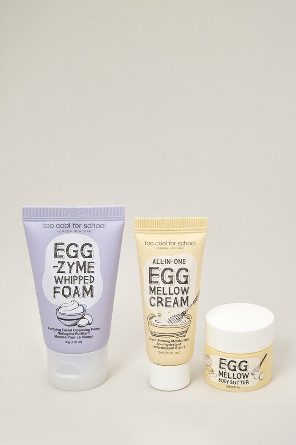 Too Cool For School Egg-ssential Skincare Mini Set, image 2