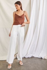 IVORY Buttoned Wide-Leg Pants, image 1