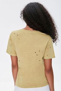 TAUPE Distressed Mineral Wash Tee, image 3