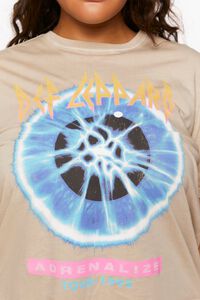 Plus Size Def Leppard Graphic Tee, image 5