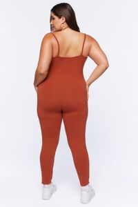 SIENNA Plus Size Fitted Cami Jumpsuit, image 3