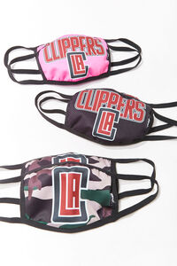 Los Angeles Clippers Face Mask Set - Assorted 2 Pack, image 1