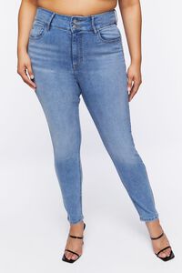 MEDIUM DENIM Plus Size Uplyfter Skinny Jeans, image 2