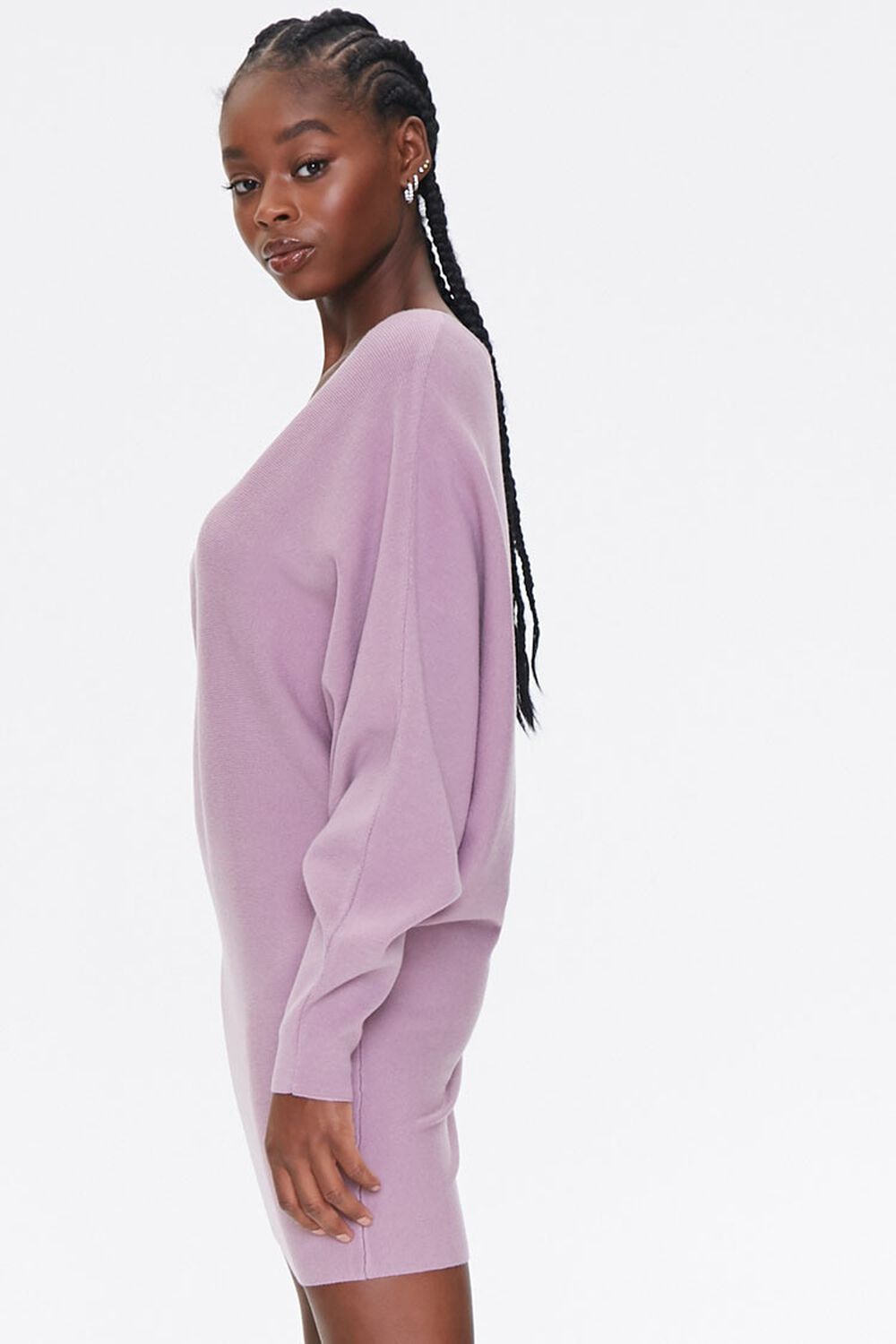 ASOS DESIGN oversized viscose shirt with half sleeve in lilac, ASOS
