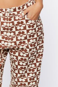 Checkered Floral 90s-Fit Jeans, image 5