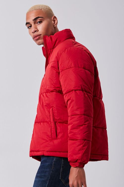 RED Recycled Puffer Jacket, image 2