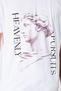 WHITE/BLACK Heavenly Pursuits Graphic Tee, image 5
