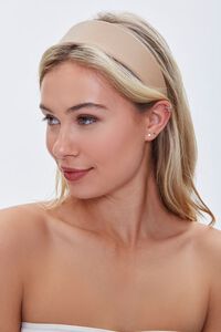 TAUPE Wide Structured Headband, image 1