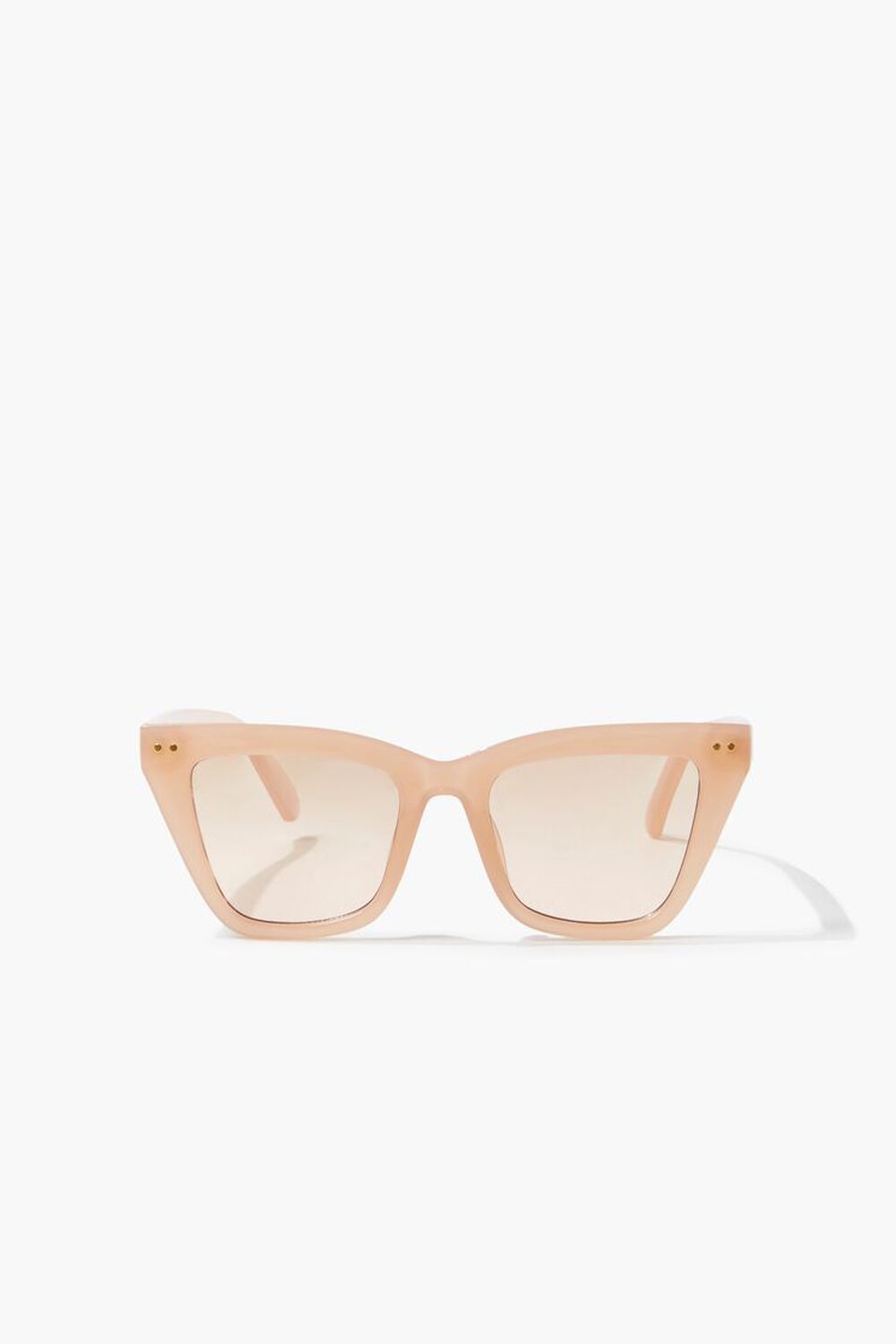 NUDE Semi-Translucent Square Sunglasses, image 1
