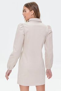 CREAM Corduroy Button-Front Mini Dress, image 3