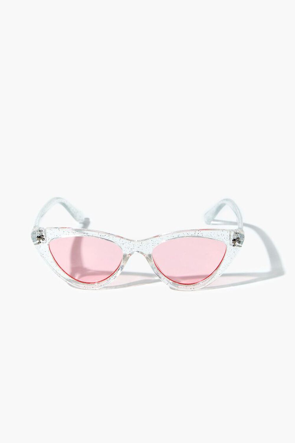 CLEAR/PINK Barbie™ Cat-Eye Sunglasses, image 1