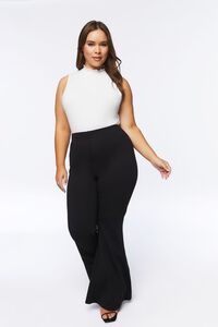 Plus Size High-Rise Flare Pants, image 5