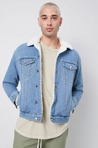 Faux Shearling Lined Jacket, image 5