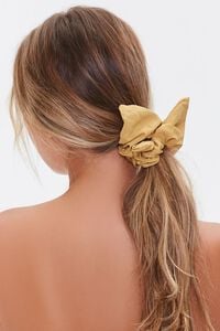 YELLOW Bow Scrunchie, image 1