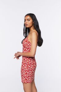 RED/MULTI Ditsy Floral Print Cami Dress, image 2