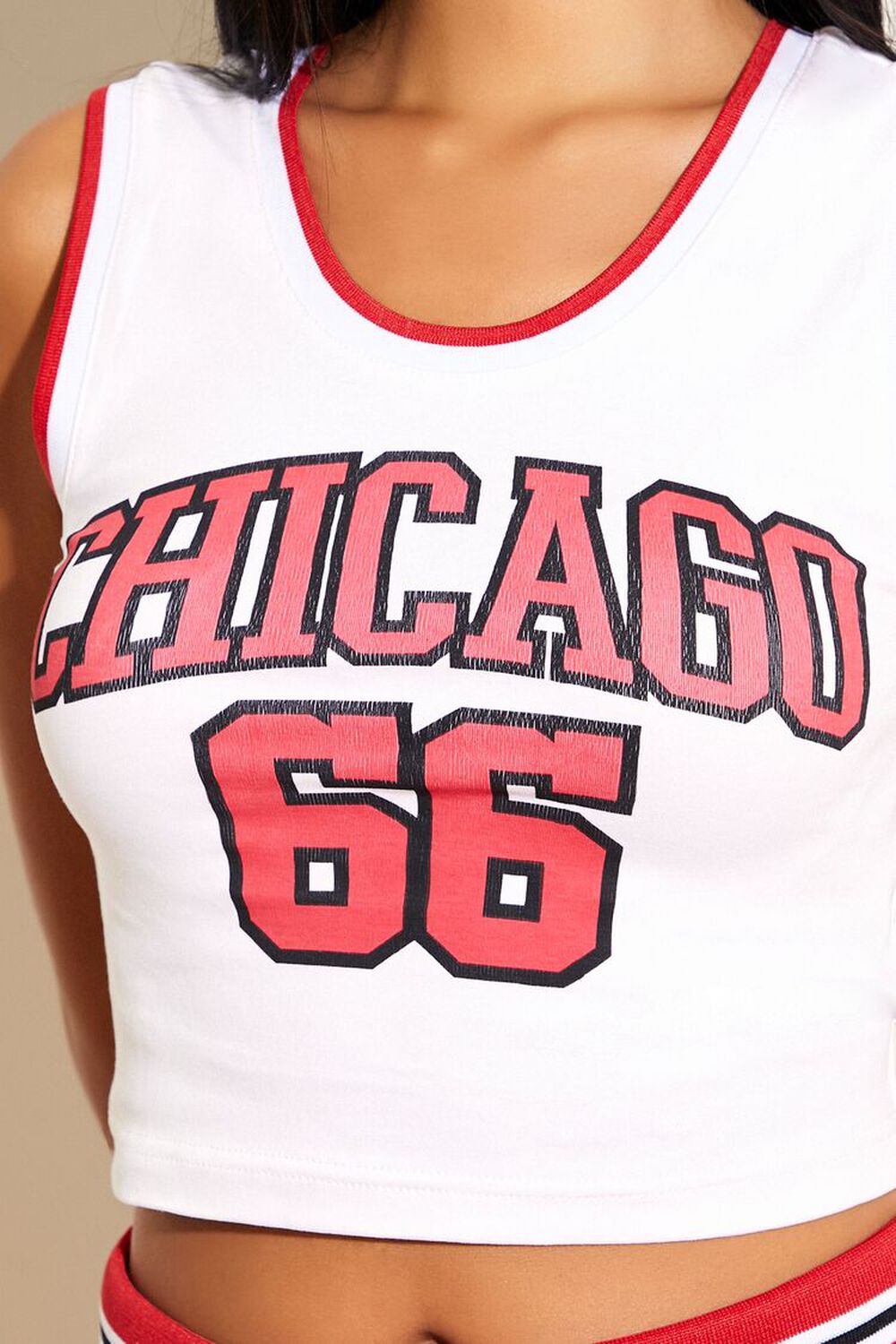 Chicago Bulls Cropped Tank Top