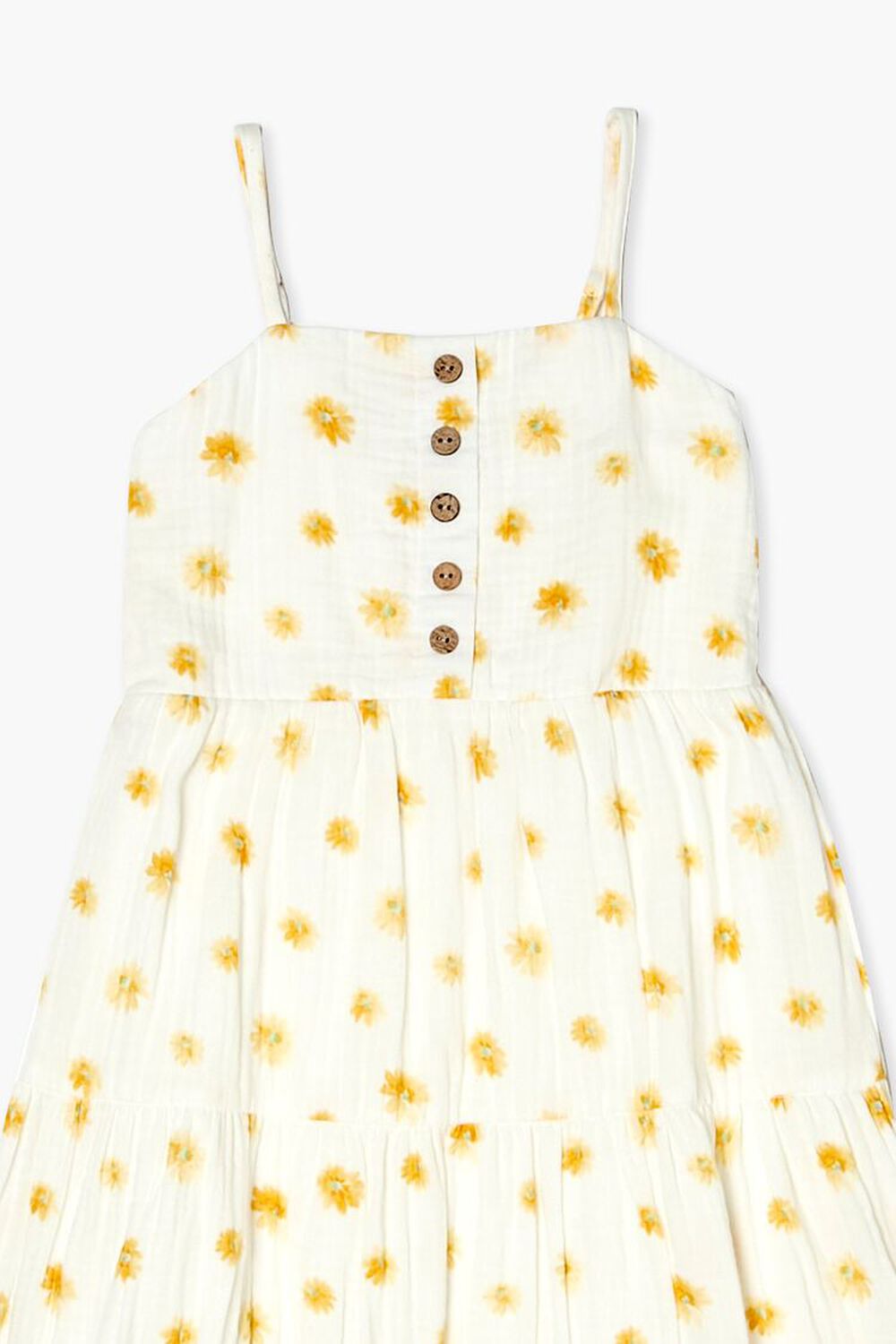 WHITE/MULTI Girls Floral Print Cami Dress (Kids), image 3