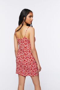 RED/MULTI Ditsy Floral Print Cami Dress, image 3