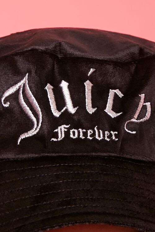 BLACK/SILVER Juicy Couture Bucket Hat, image 3