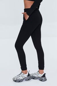 BLACK Active High-Rise Joggers, image 3