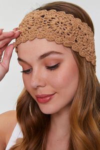 MAPLE Floral Crochet Headwrap, image 2