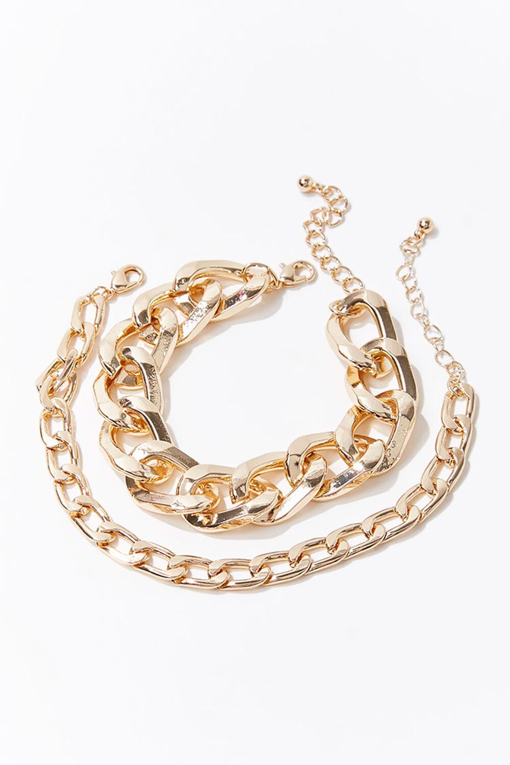 Chunky Chain Bracelet Set, image 1