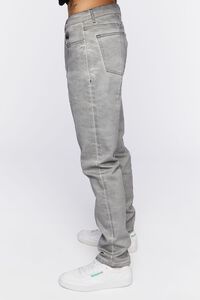 GREY Split-Hem Slim-Fit Jeans, image 3