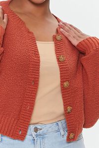 AUBURN Plus Size Cropped Cardigan Sweater, image 5