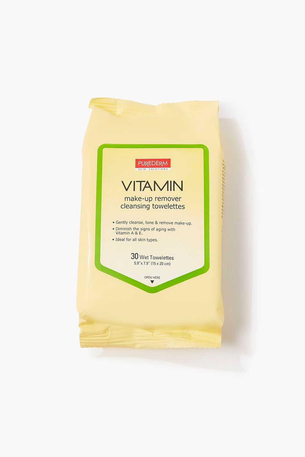 VITAMIN Purederm Vitamin Makeup Remover Wipes, image 1
