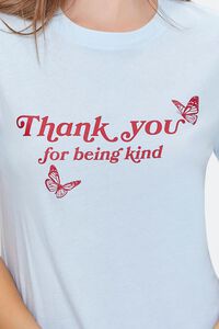 BLUE/MULTI Thank You For Being Kind Tee, image 5