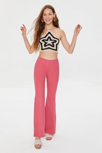 PINK High-Rise Flare Pants, image 1