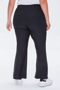 BLACK Plus Size Flare Pants, image 4