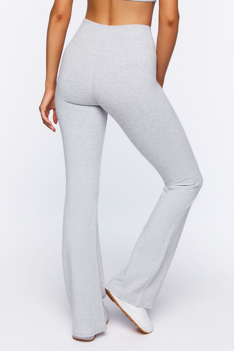 Strike a Pose Ash Grey Flare Yoga Pants | Belle Ever After Boutique LLC