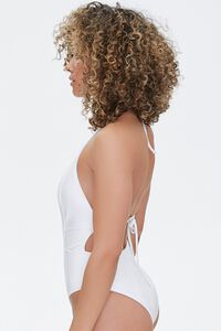 Plunging Halter One-Piece Swimsuit, image 2